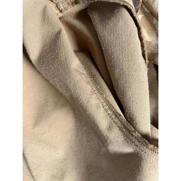 R.Q.T. Womens 1X Printed Corduroy Jacket Button Closure Beige & Brown Polyester - Picture 15 of 16